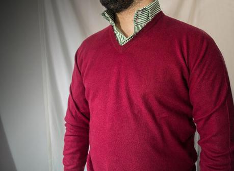 Review jersey Cashmere granate de The Brubaker.