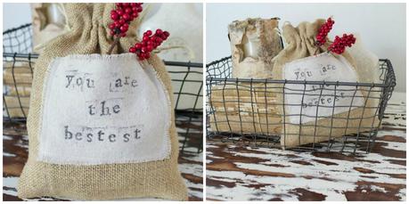 DIY: SACOS DE TELA PARA NAVIDAD