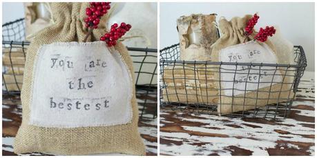 DIY: SACOS DE TELA PARA NAVIDAD DIY: SACOS DE TELA PARA NAVIDAD
