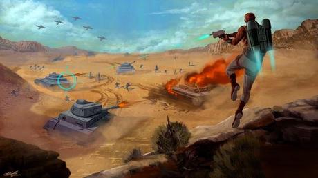 El Kickstarter de Rocket Ranger Reloaded concluye con éxito