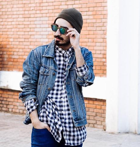 Stay_Stan_Vintage_Denim_Jacket_H&M_Shirt_H&M_Bershka_Jeans_Adidas_Stan_Smith_Sunglasses_Woodfriends (8)