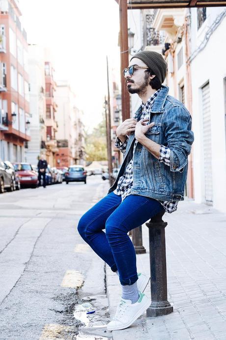 Stay_Stan_Vintage_Denim_Jacket_H&M_Shirt_H&M_Bershka_Jeans_Adidas_Stan_Smith_Sunglasses_Woodfriends (14)