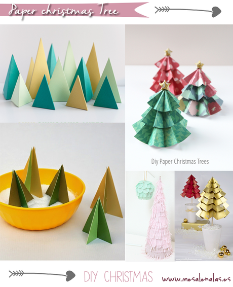 4 PROYECTOS GENIALES PARA PONER UN ÁRBOL DE NAVIDAD ORIGINAL. ATRÉVETE CON EL DIY