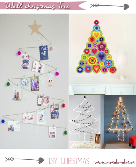 4 PROYECTOS GENIALES PARA PONER UN ÁRBOL DE NAVIDAD ORIGINAL. ATRÉVETE CON EL DIY