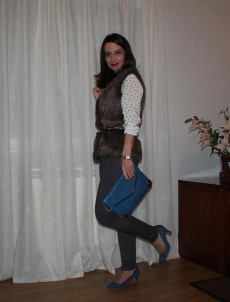 Vuelta al chaleco de pelo...