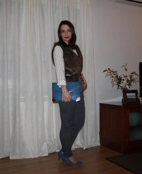 Vuelta al chaleco de pelo...