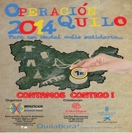 III TORNEO SOLIDARIO OPERACIÓN QUILO EN OURENSE: Información y horarios