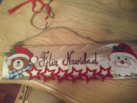 ♥ ♥ ♥ CARTELITO NAVIDEÑO