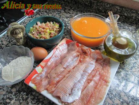 SOPA DE ALBÓNDIGAS DE TRUCHA