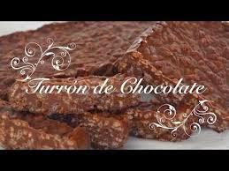 Turrón de chocolate