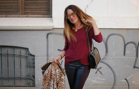 bURGUNDY + nEGRO + pRINT aNIMAL .. #nOUNIFORMES