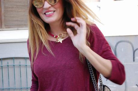 bURGUNDY + nEGRO + pRINT aNIMAL .. #nOUNIFORMES