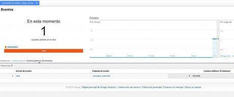 Como trackear eventos de Google Universal Analytics con Javascript