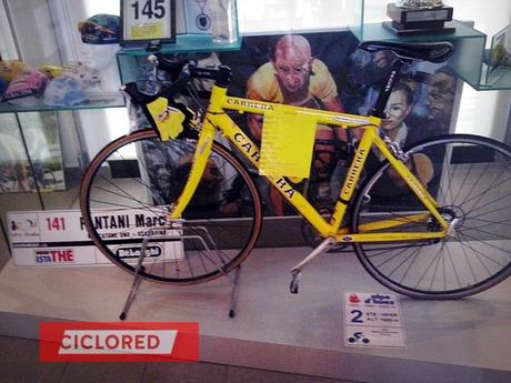 Las bicicletas de Marco Pantani