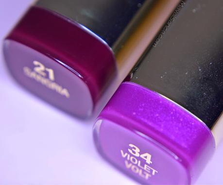 Color Statement de Milani: Sangria y Violet Volt