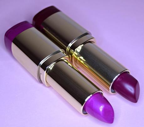 Color Statement de Milani: Sangria y Violet Volt