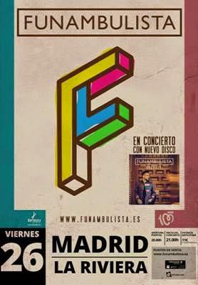 Funambulista presenta nuevo álbum en Madrid