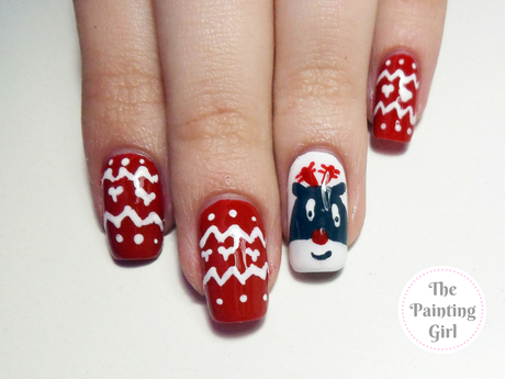 Nail Art Tutorial nº 36 ♥ Navidad