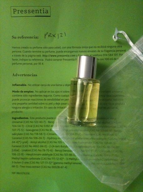 Perfumes diseñados para Tí y solo para Ti: Pressentia: Un regalo original y exclusivo