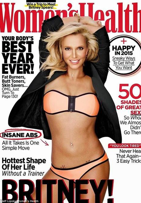 Britney Spears Women's Health 2014