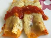 Canelones ligeros setas jamon verduras (desafío ligero para antes navidad)