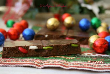 Turrón de chocolate,Lacasitos,Navidad