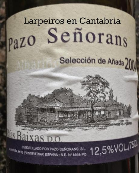 Blanco Pazo Señorans Selección Añada 2004: Buenísimo