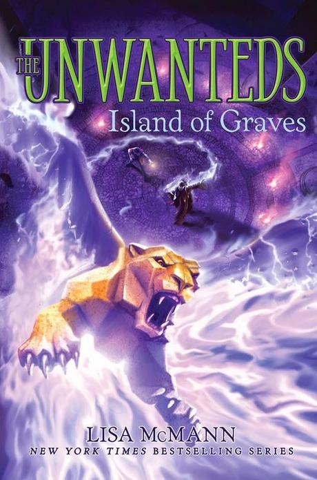 Portada Revelada: Island of Graves (Unwanteds #6) de Lisa McMann