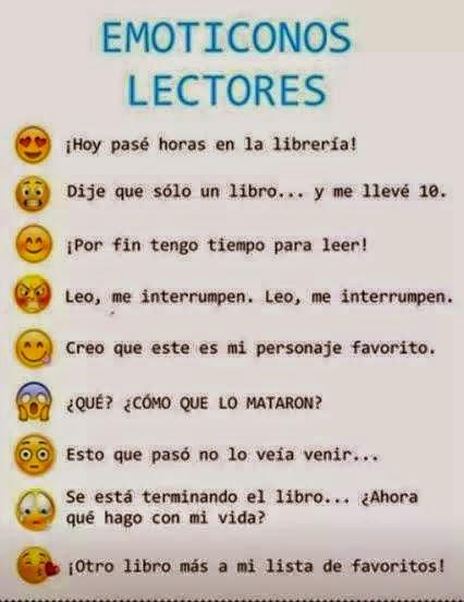 Emoticonos lectores
