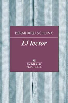 El lector de Bernhard Schlink