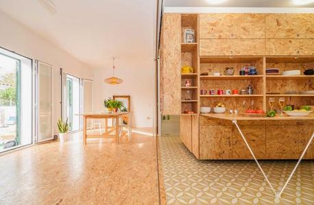 Casa transformable, diseño interior experimental