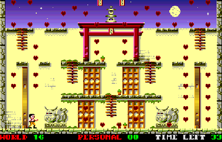 Publicada la primera versión de Love Dungeon para Amiga, un plataformas inspirado en el clásico Bruce Lee