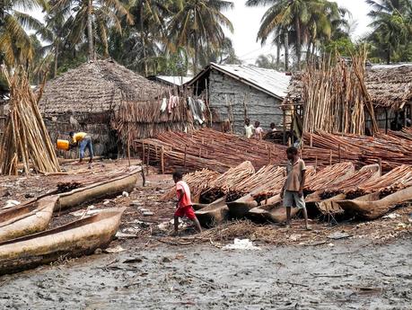 Quelimane; bicicletas, ruinas y boa gente