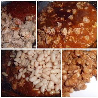 habichuelas en salsa