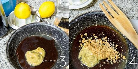 Receta paso a paso de salmón glaseado con miel y mostaza de Dijon