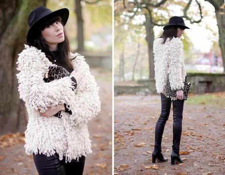 STREET STYLE INSPIRATION; FLUFFY COATS.-