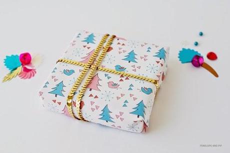 PAPEL DE REGALO IMPRIMIBLE PARA NAVIDAD