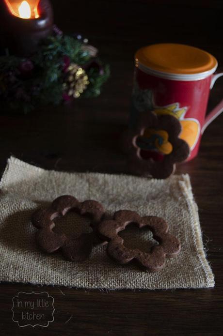 Galletas de jengibre y cacao