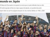 prensa catalana mundiales clubes Barcelona R.Madrid