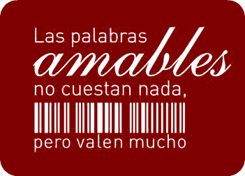 Las palabras amables - Paperblog
