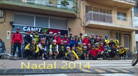 Desayuno de Navidad  2014 con el Club Ciclista Canet y CanetMbike