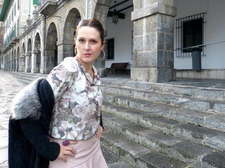 Faldas de moda, falda de polipiel