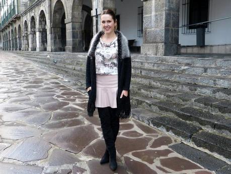 Faldas de moda, falda de polipiel