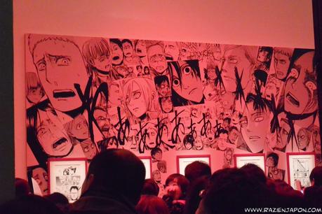 Exposición de SHINGEKI NO KYOJIN en el parque de Ueno