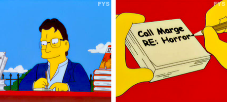 Stephen King The Simpsons cameo