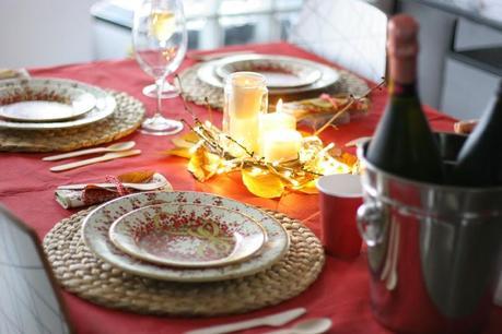 Mesa navideña de cartón con Elegance Party - Decorar en familia