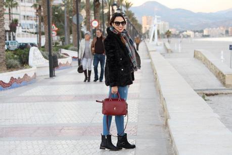 BOLSO GRANATE MENBUR #19semanas