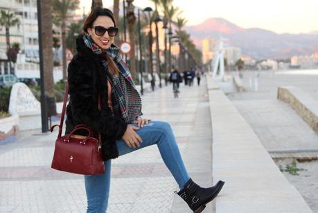 BOLSO GRANATE MENBUR #19semanas