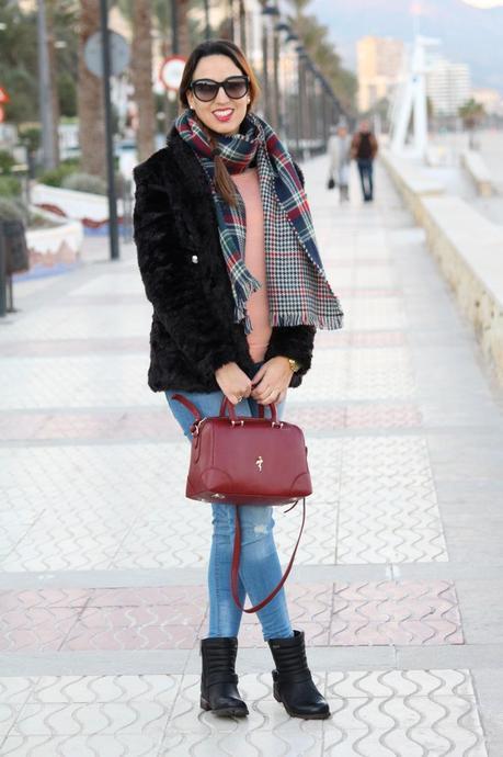 BOLSO GRANATE MENBUR #19semanas