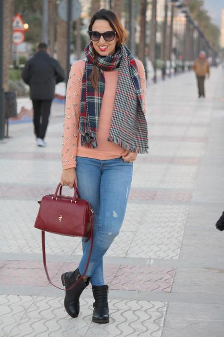 BOLSO GRANATE MENBUR #19semanas